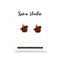 Sona Studio - Pumpkin Witch Earrings