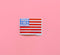 The Peach Fuzz - Could Be Better American Flag Sticker