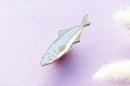 Alum and Ink - Alarmed Fish Enamel Pin