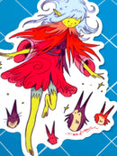 Natalie Andrewson - Goblin Girl with Demons Sticker