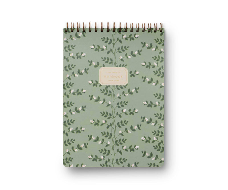 Rifle Paper Co. - Climbing Vines Large Top Spiral Notebook