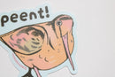 Microbiome Arts - Woodcock PEENT 3” Sticker