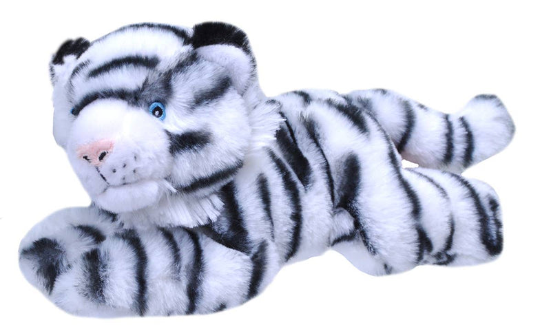 Wild Republic - Ecokins-Mini White Tiger Stuffed Animal 8"