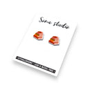 Sona Studio - Groovy Book Earrings
