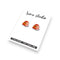 Sona Studio - Groovy Book Earrings