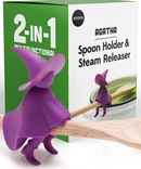 Agatha Witch Spoon Holder and Steam Releaser