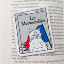 Bona Fide Bookworm - Les Meowsérables Sticker