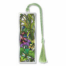 David Howell and Company - Iris, Lily, Cattail & Dragonfly Metal Bookmark, MADE in USA