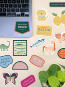 Ruff House Print Shop - Here Fishy Fishy Sticker