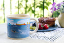 Unemployed Philosophers Guild - Shark! Heat-Changing Coffee Mug
