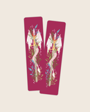 Meaggie Moos - Floral Dragon Sword 2x8 Bookmark | Fantasy Bookmark