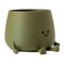 Ingadi - Happy Pot Planter - Matte Green: Medium