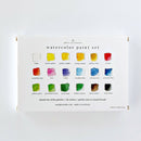emily lex studio - Watercolor paint set 18 colors with brush