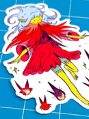 Natalie Andrewson - Goblin Girl with Demons Sticker