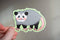 Curlworks - Opossum - 3" Vinyl Sticker