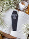 Meaggie Moos - Death By TBR Halloween Coffin Die Cut Bookmark | Soft Touch