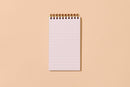 And Here We Are - Riviera Letterpress Pocket-size Spiral Notebook - Made in USA - Modern Stripe -  - Stocking stuffer, Holiday, Gift Guide