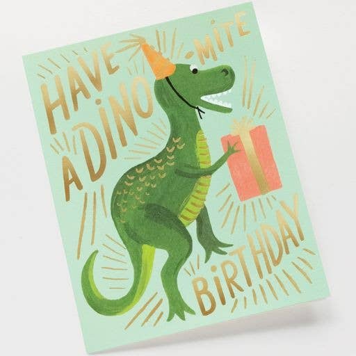 Rifle Paper Co. - Dino-mite Birthday Card