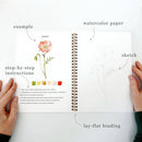 emily lex studio - Flowers watercolor workbook