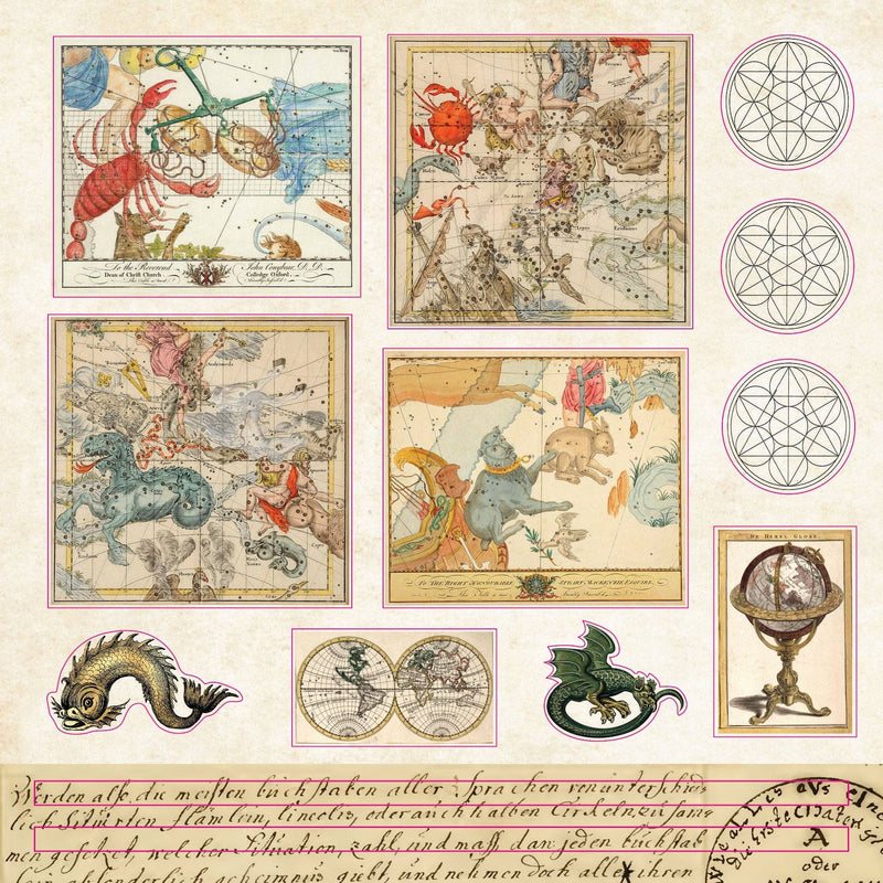 Peter Pauper Press - Celestial Wonders Sticker Book