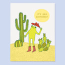 The Good Twin - Western Frog Bday Card