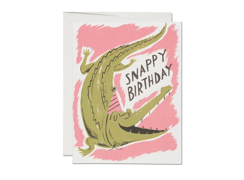 Red Cap Cards - Snappy Birthday greeting card