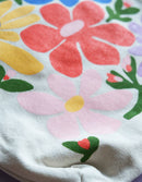 Idlewild Co. - Canvas Tote Bag with Vegan Leather Handles | Primary Blooms