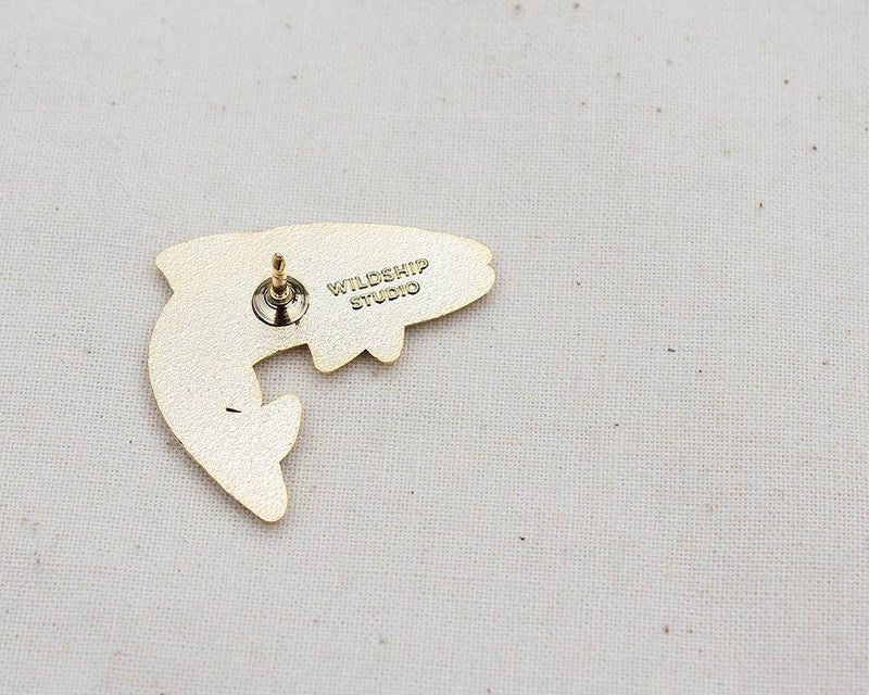 Wildship Studio - Rainbow Trout Enamel Pin