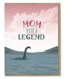 Modern Printed Matter - Legend Nessie Mother's Day Card