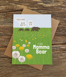 Modern Printed Matter - Momma Bear Card