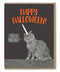 Modern Printed Matter - Halloween Unicorn Kitty Card