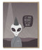 Modern Printed Matter - Lets Get Weird Alien Birthday Card