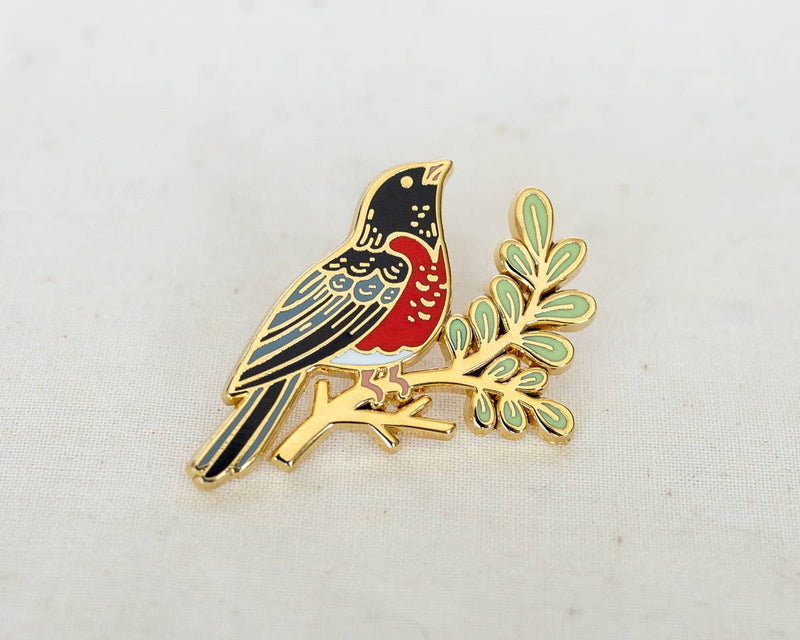 Wildship Studio - Robin Enamel Pin