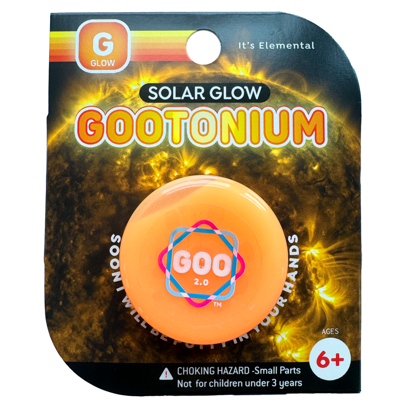 Copernicus Toys - Gootonium: Glowing Orange Solar Putty - 20g