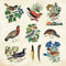 Peter Pauper Press - Zoological Ephemera Sticker Book