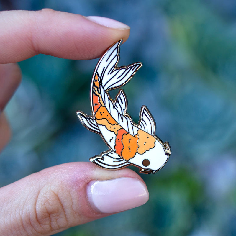 Botanical Bright - Koi Fish Enamel Pin