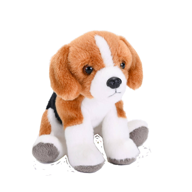 Wild Republic - Pocketkins-ECO-Beagle Dog Stuffed Animal 5"
