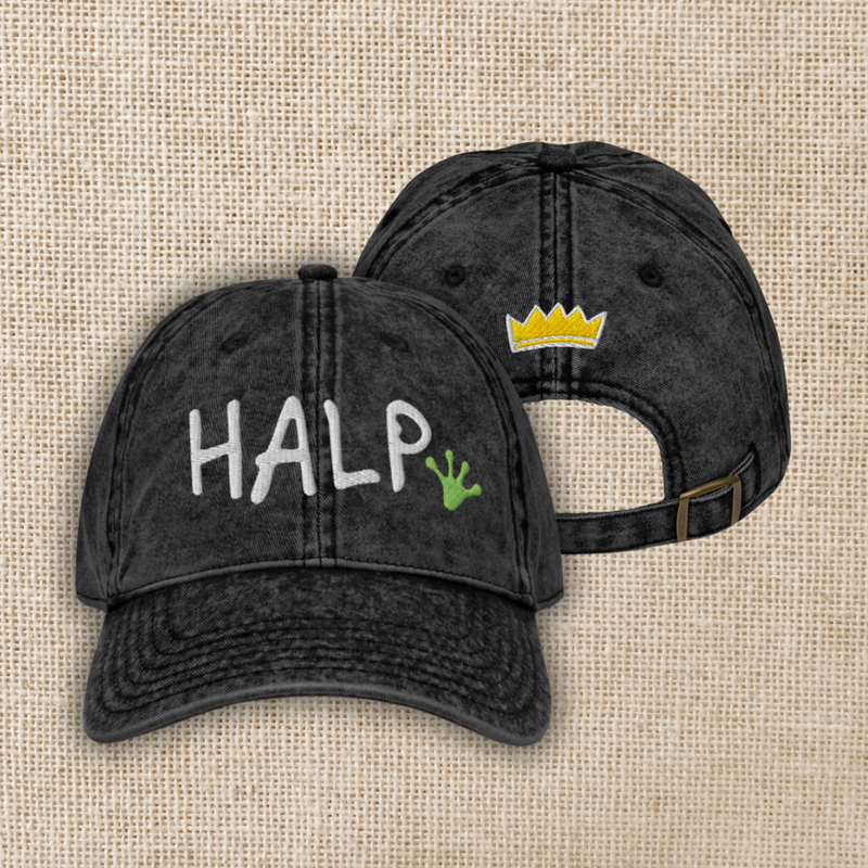Kingdom of Threads - Halp Baseball Cap | Assistant to the Villain