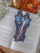 Meaggie Moos - Navy Faerie Dagger Die-Cut Bookmark