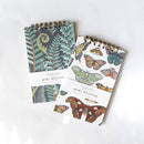 Root & Branch Paper Co. - Butterfly + Moth Mini Spiral Notepad