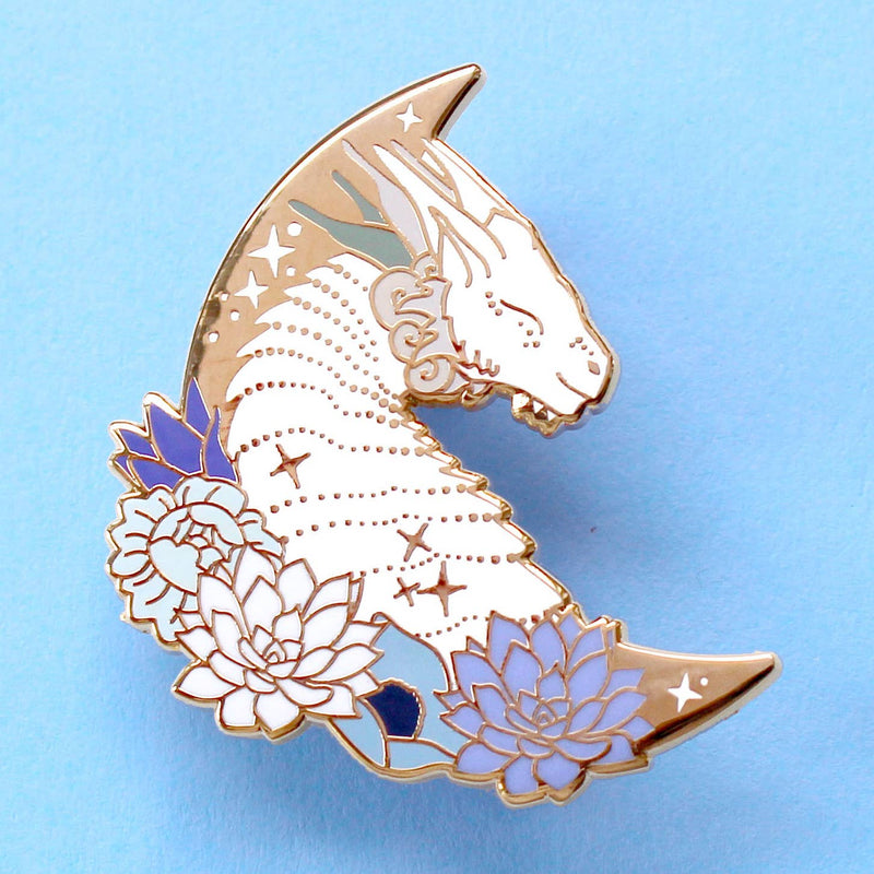 Glitter Punk - Dragon enamel pin