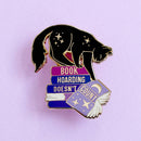 Glitter Punk - Book Hoarding Doesn’t Count Enamel Pin