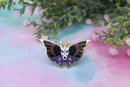 The Moonborn - Hades Greek Mythology Olympian God Moth Pin