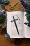 The Bookish Atelier - Starfall Blade Faux Leather Bookmark