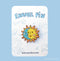 Lucky Sardine - Celestial Sun & Moon, Cosmic Stars, Retro Vintage Enamel Pin