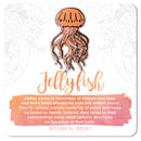 Botanical Bright - Jellyfish Enamel Pin