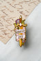 The Bookish Atelier - Romantasy Lover Sword Enamel Pin
