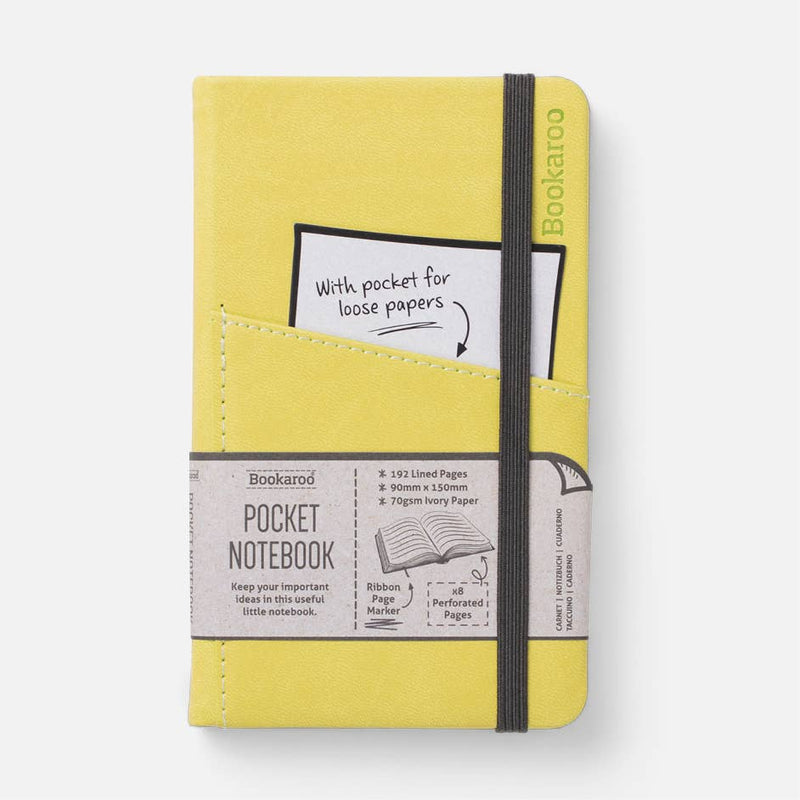 if USA - Bookaroo A6 Pocket Notebook: Navy Blue
