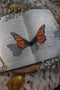 Meaggie Moos - 3D Monarch Butterfly Wings Bookmark | Soft Touch