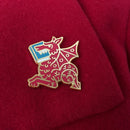 Rather Keen - Book Wyrm enamel pin - Book Dragon pin